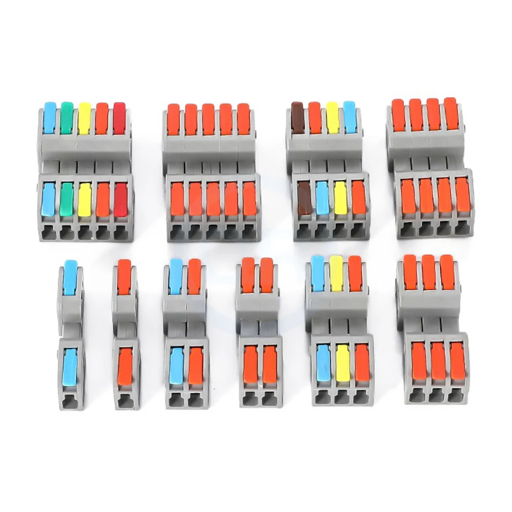 (10 قطع) DF-2604D DF-2604D 1/2/3/4/5/6/8/10/12 مواضع التوصيل السريع القابل للفصل 12345 في 12345 خارج #5