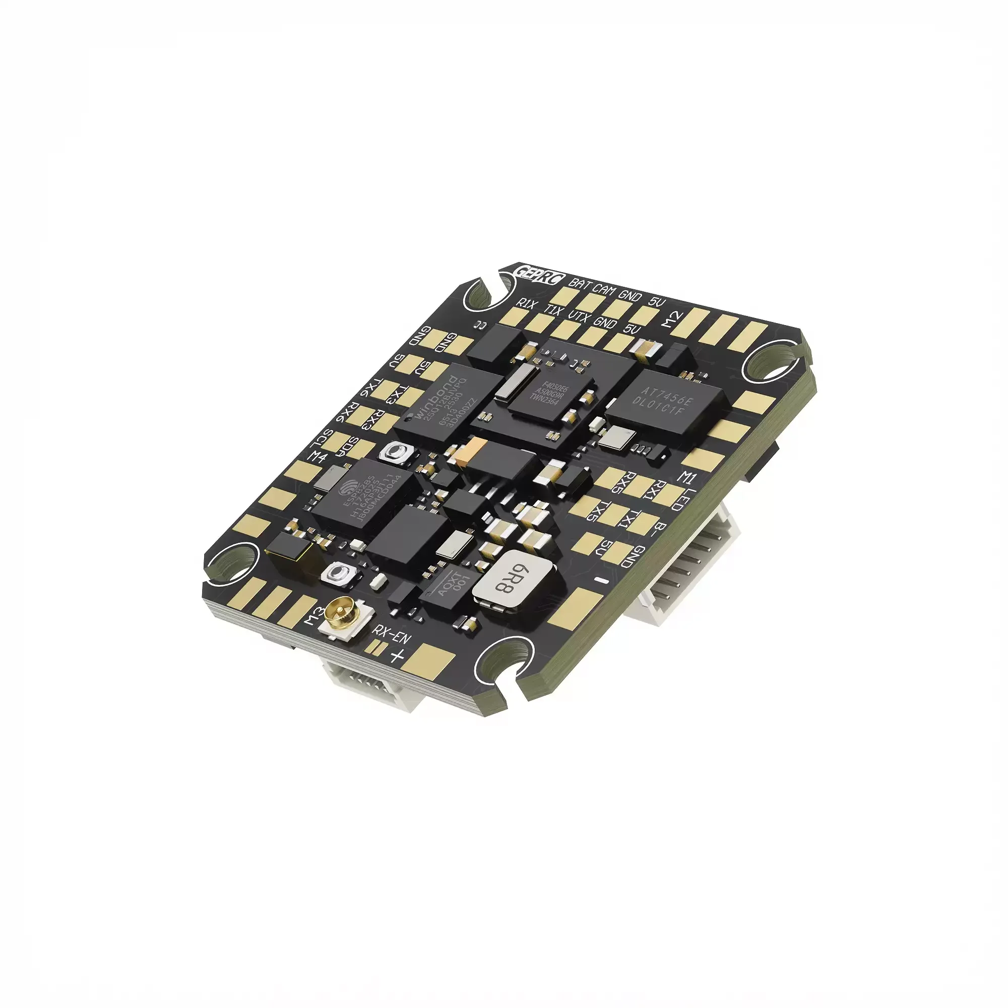 Ultra Light 7g GEPRC F405 AIO with Built-in 2.4G ELRS Receiver, Wide 2-4S Input for 2-3 Inch Micro FPV Quadcopters