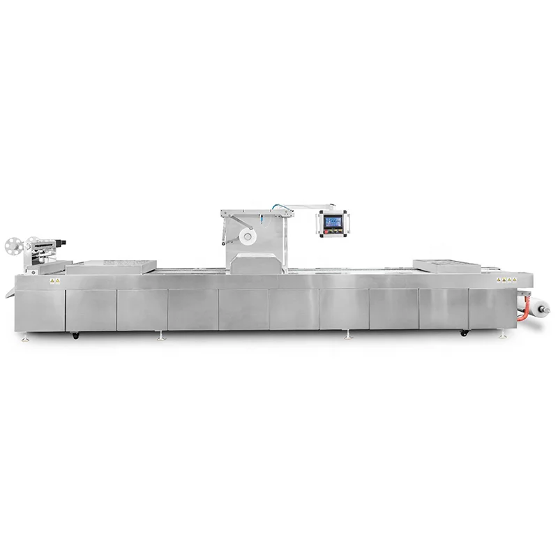 Automatic Frozen Seafood Packing Machine Mask Packaging Machine High Speed Continuous Stretch Vacuum Packing Machine