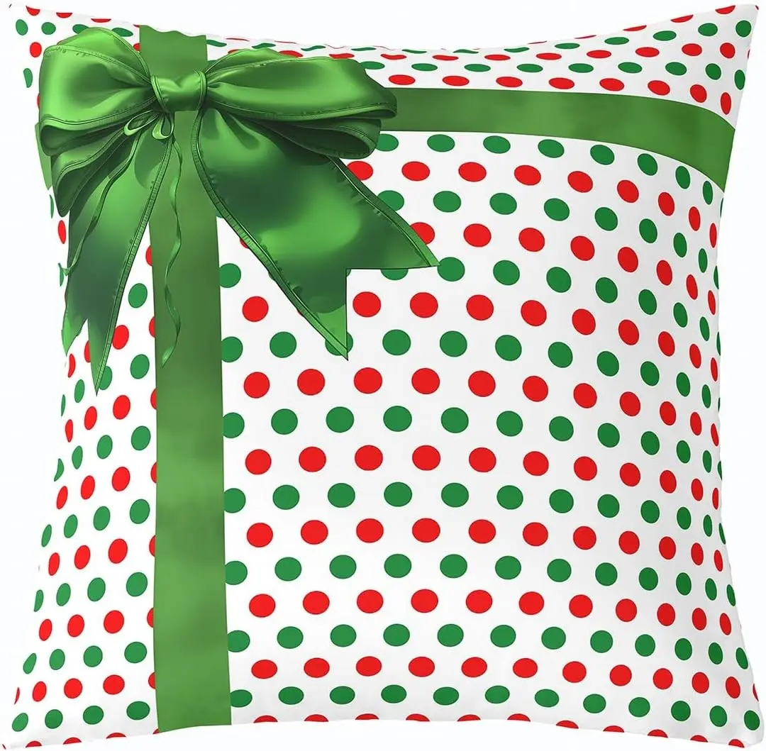 jejeloiu Christmas Throw Pillow Covers 22