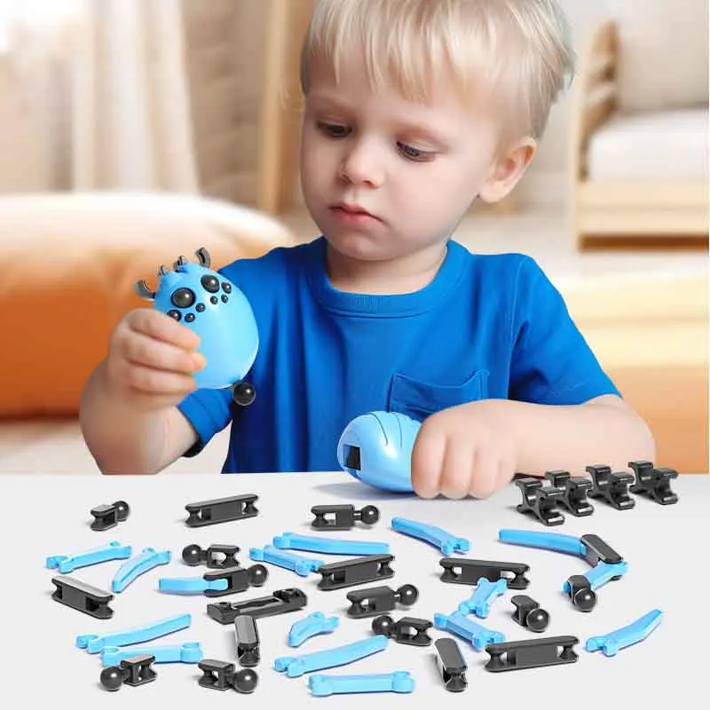 ثلاثية الأبعاد مطبوعة مفصلية العنكبوت محاكاة لعبة المفاصل المنقولة لتقوم بها بنفسك الجمعية الإبداعية نموذج سطح المكتب الديكور الحلي هدية