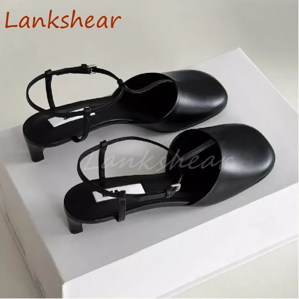 

Square Toe Strange Style Women Sandals Solid Fashion Ankle Strap Buckle Strap Summer Sexy Party Shallow Women Shoes New Arrivals