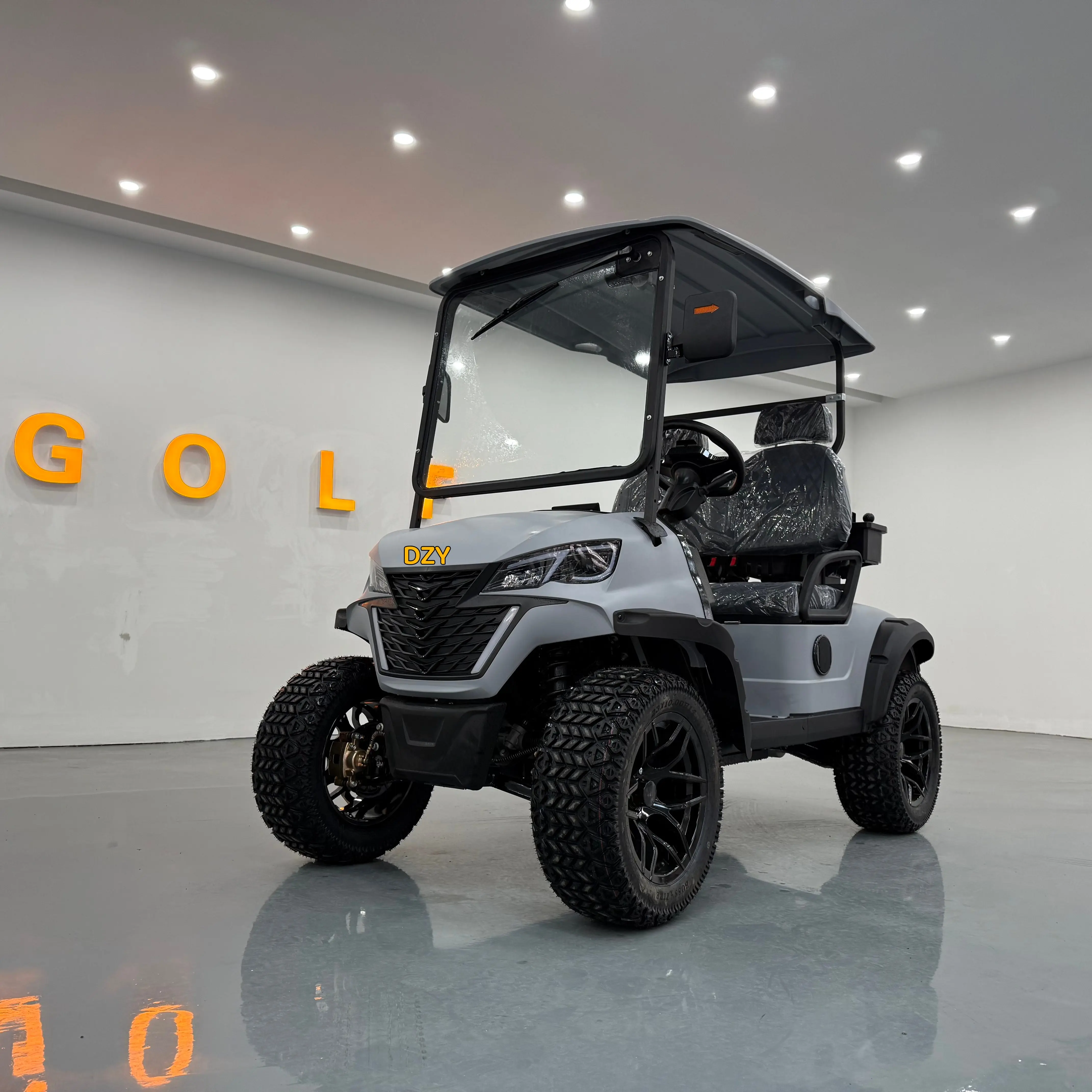 2026 New Energy 6-seater Customized Handcart 7.5kw AC Motor Lithium Battery Off road Electric Golf Cart Course Specific Vehicle