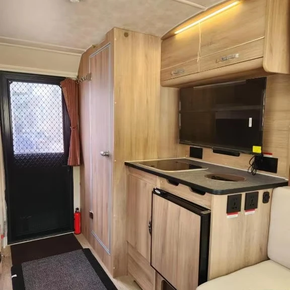 

Stylish Modern RV Furniture Aluminum Mobile Home Cabinet Light and Durable Camper Van caravan Accessories