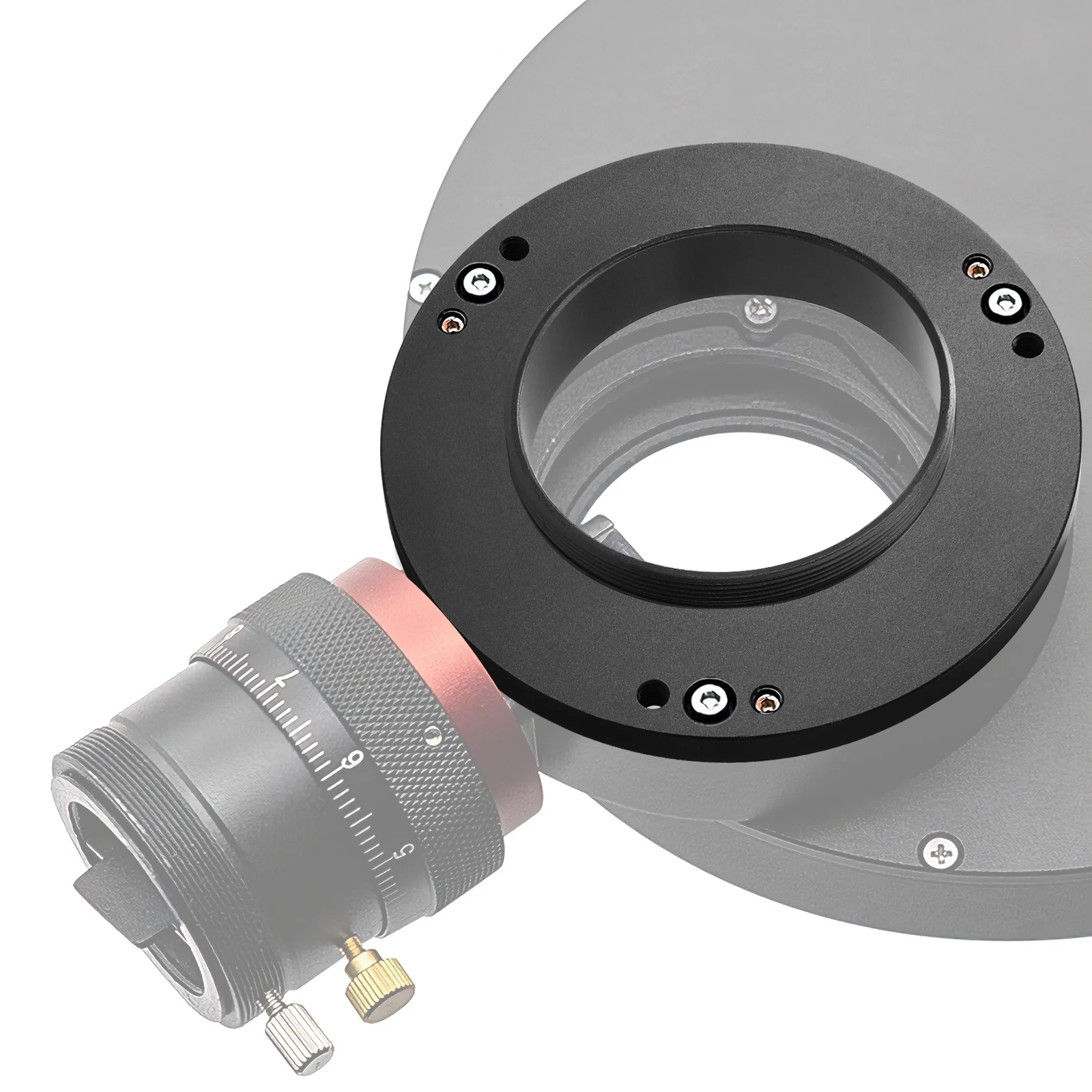 

Datyson M54x0.75mm Male Thread Adjustment Ring - 6mm Flange Ext. for Takahashi Epsilon E-Series Telescope