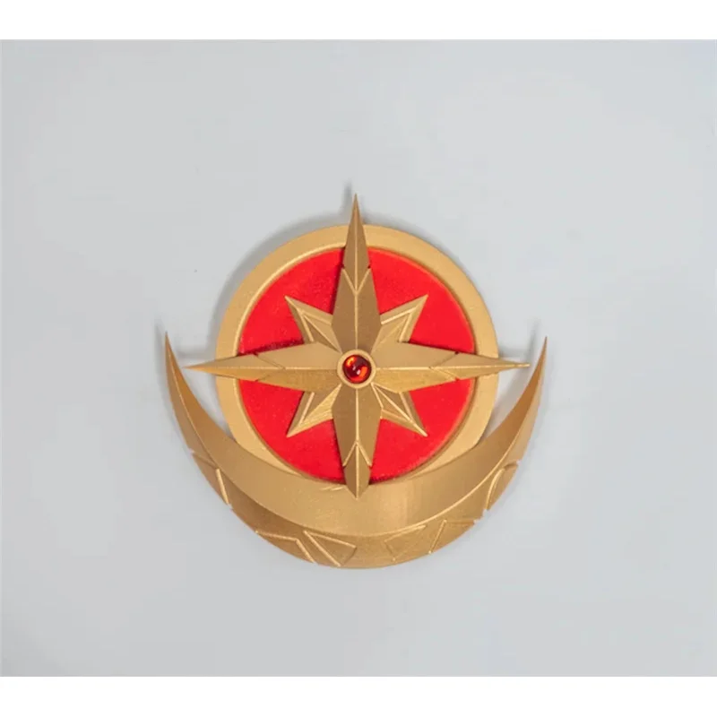 2025 aaa Genshin Impact Mona Cosplay Costume Hair Accessories Earrings Armour Badge Props