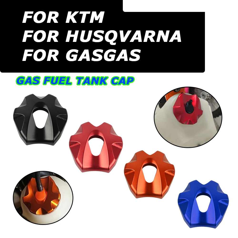 

For KTM For Husqvarna TE FE TX FX XC XCF XCW XCF-W EXC EXCF TPI 250 300 350 400 450 GasGas EC Oil Gas Tank Cap Fuel Guard Cover