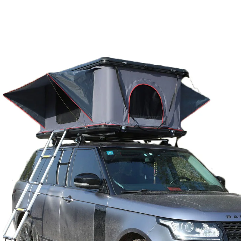 

Автоматически складывающаяся палатка на крышу автомобиля с жестким алюминиевым корпусом и изоляцией, для кемпинга и отдыха на природе