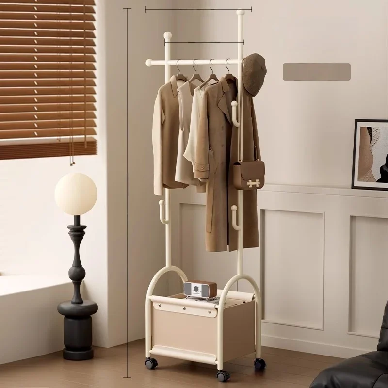 Artistic Apartments Hanger Pole Standing Coat Rack Multipurpose Clothes Hanging Rack Furniture Perchero Ropa De Pie Furniture
