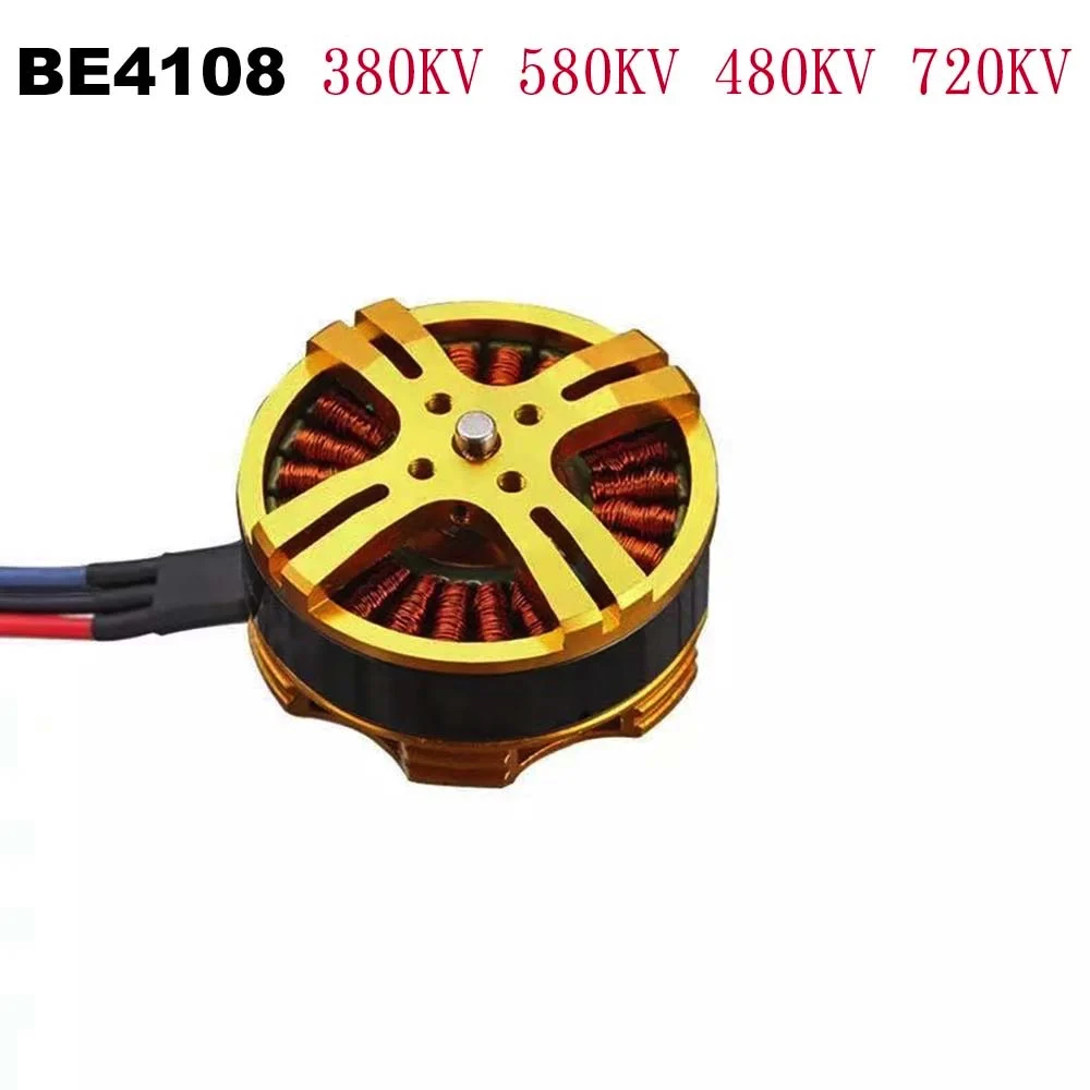 DYS BE4108 모터 멀티 로터 헬리콥터 부품, 타로 4108 3-6S, 380KV, 580KV, 720KV 디스크 타입, 브러시리스 모터 부품