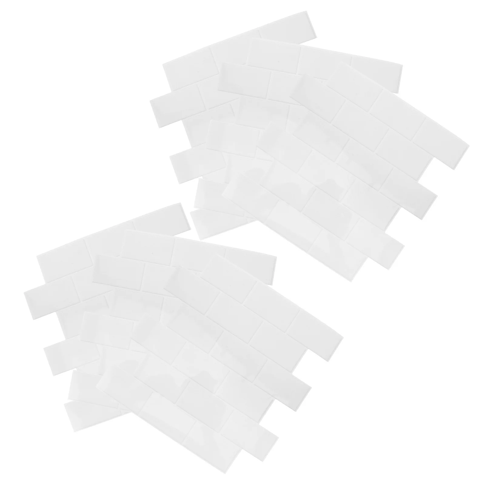 

6pcs Peel Stick Backsplash Tiles Kitchen Wall Stickers Oil Resistant Waterproof Pvc Tile Sheets For Countertop Bathroom Laundry