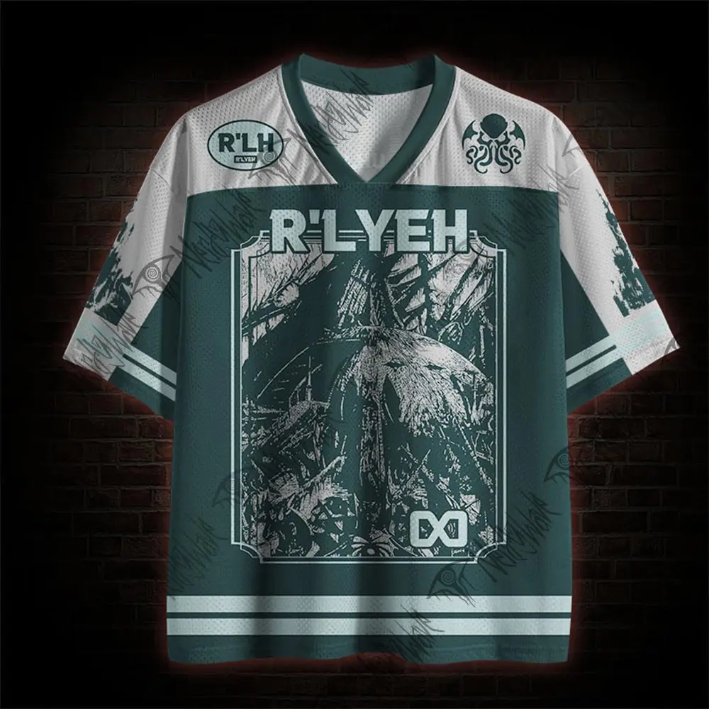 Hot Selling Goods, Cthulhu Cultural Goods, Fashionable Men's Short Sleeves Suitable for Sports and Fitness Майка Мужская