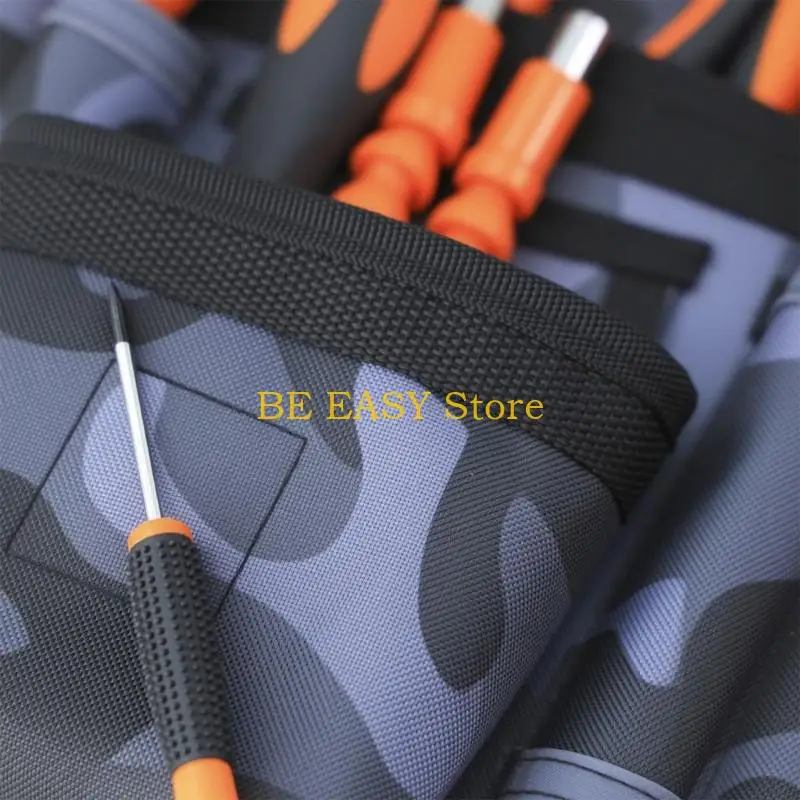 

E28F Heavy Duty Tool Belt With Adjustable Shoulder Strap And Multiple Pockets