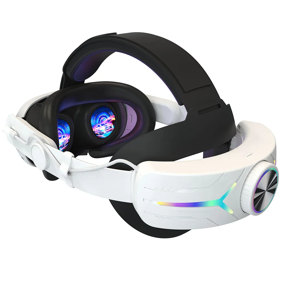 

Набор из 7 защитных чехлов: RGB-накладка на ремешок для головы, чехол для корпуса VR-гарнитуры, накладка на лицевую панель, накладки на контроллеры, защита для линз для Oculus/Meta Quest 3