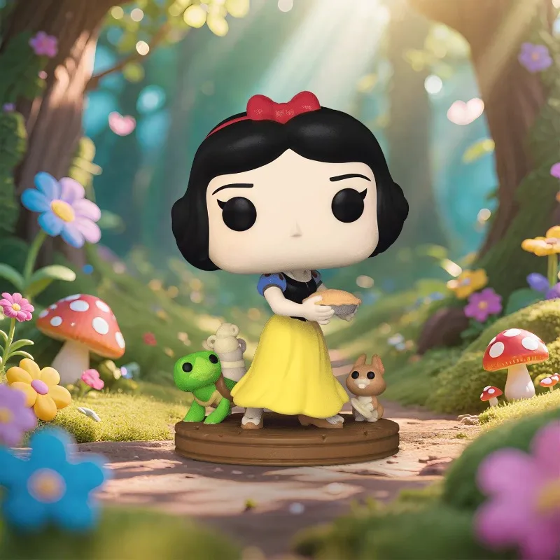 

Подлинное издание FUNKO POP Disney Princess: Белоснежка, аниме, украшение для рабочего стола, модель игрушки, Коллекционная модель