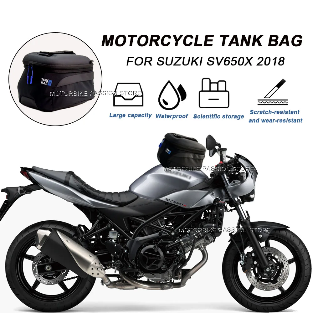

For SUZUKI SV650 SV650/F SV650X 2016 2018 Motorcycle Accessories Waterproof Tank Bag Storage Travel Tool bags large capacity