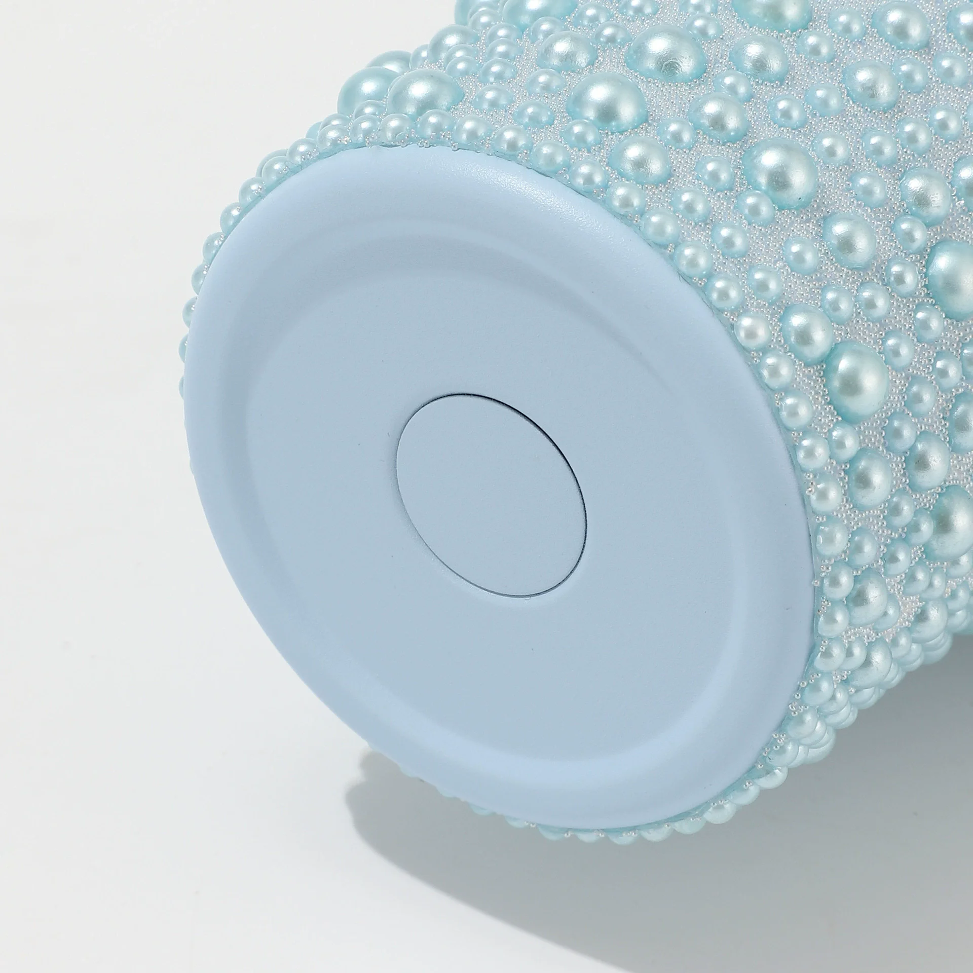 New Handle Straw Lid Stainless Steel  Diamond-Encrusted 40oz Vacuum Insulated Car Mug Double Wall Thermal Iced Travel Cup