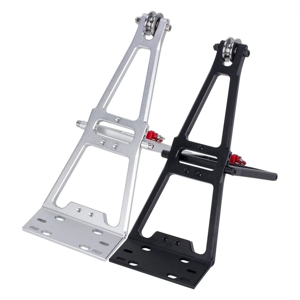 19개 조각 가볍고 내구성이 뛰어난 업그레이드 키트 1/10 Rc 크롤러용 Rc 송신기 및 수신기 세트 Scx10 Ii 실버