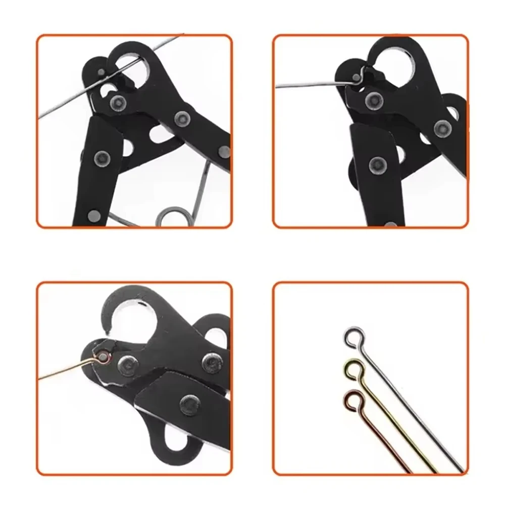 1.5mm Wire Round Nose Winding C Ring Pliers Wire Rolling Pliers for Jewelry Making Tool Eye Head Pins Pendant Making Hand Tools