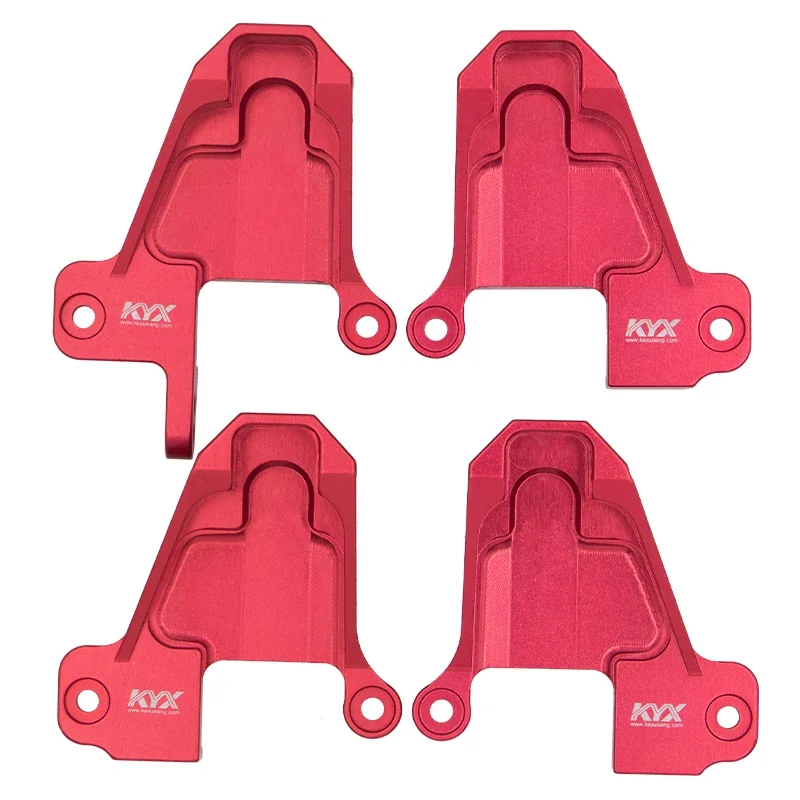 KYX Racing Aluminum Suspension Bracket Shock Towers Upgrades Parts Accessories for 1/10 RC Crawler Car Traxxas TRX4
