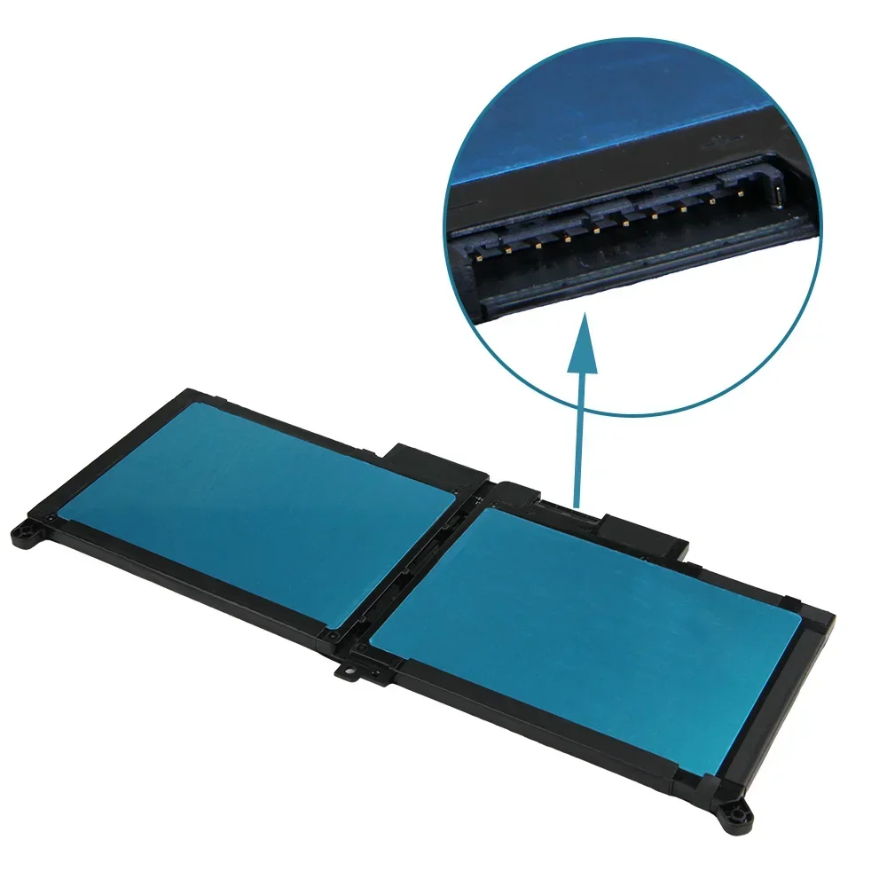 بطارية بديلة F3YGT DM3WC 2X39G لبطاريات Dell Latitude 7480 E7280 7490 7000 60Wh