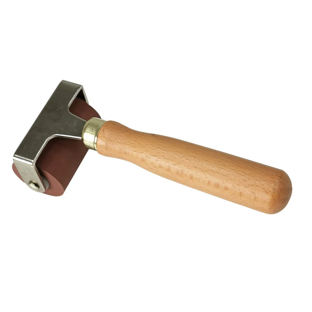 Rodillo de goma para impresión, herramienta de transferencia de tinta, arte, estampado, pintura, álbum de recortes, proyectos de bricolaje, mango portátil