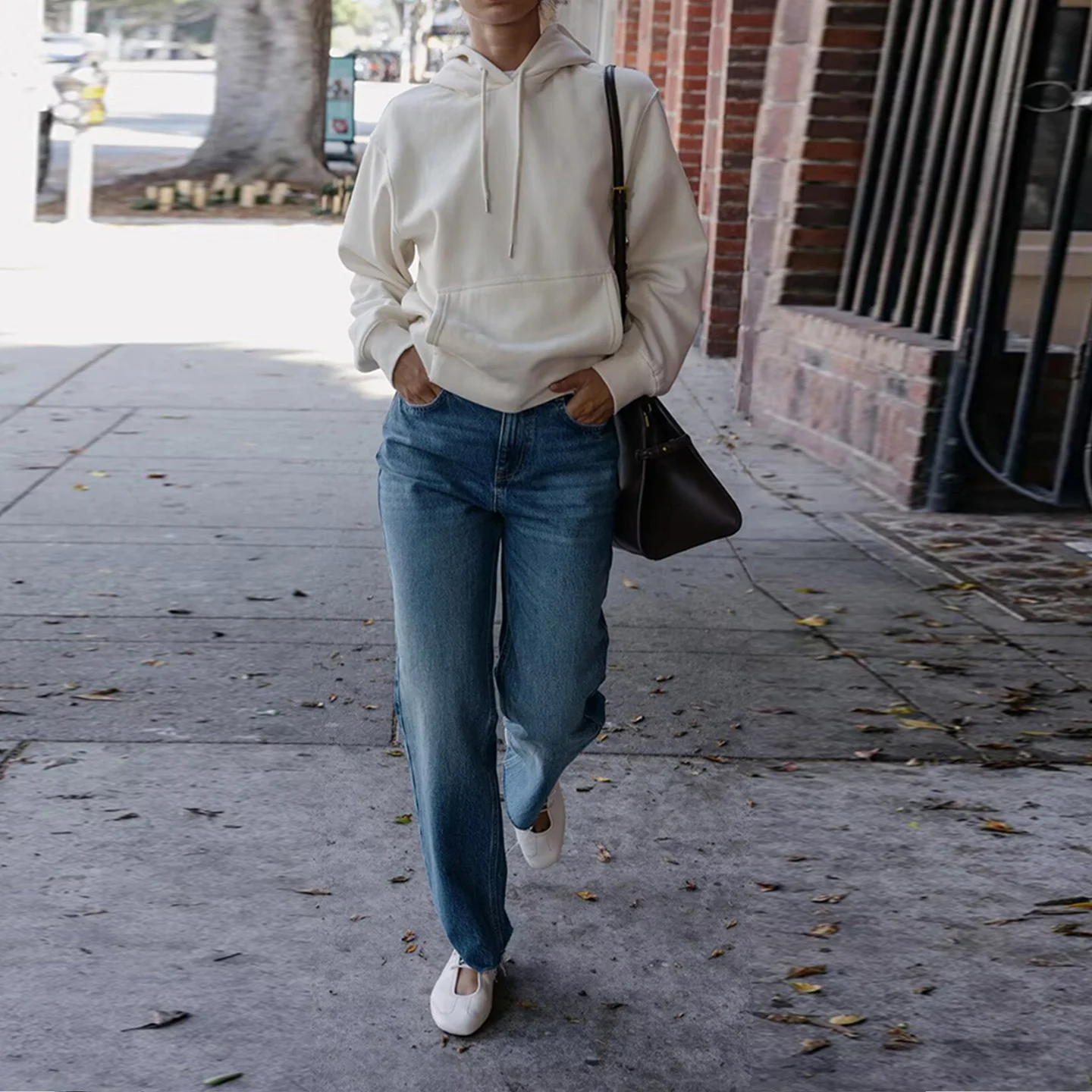 Z Felpa con cappuccio basic da donna e pantaloni Fce Set 2025 Nuovo arrivo Comodo abito casual Faion per adulti