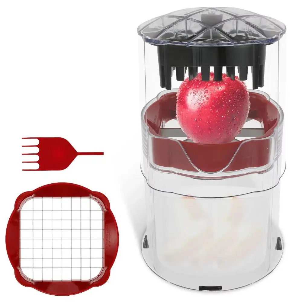 New Fast Cutting Fruits Slicer Cup Several Slicing Options Precise Slicing Tool Core Removal Fruits Slicer