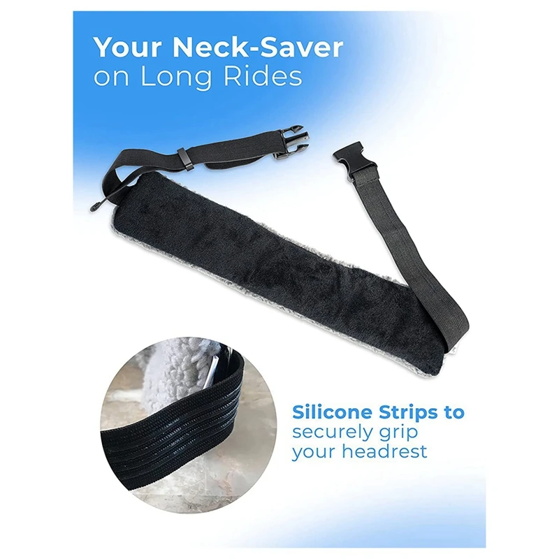 Travel Pillow Alternative Adjustable Support Belt Compact And Comfortable Neck Support Belt For Airplane And Car