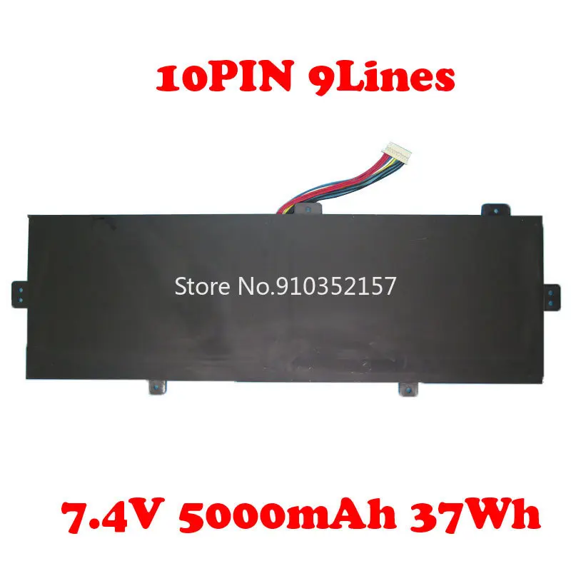 

Laptop Battery For Jumper For EZBook S5 U3285131P-2S1P 7.4V 4800mAh 35.52Wh 7PIN 5Lines/10PIN 9Lines For New model