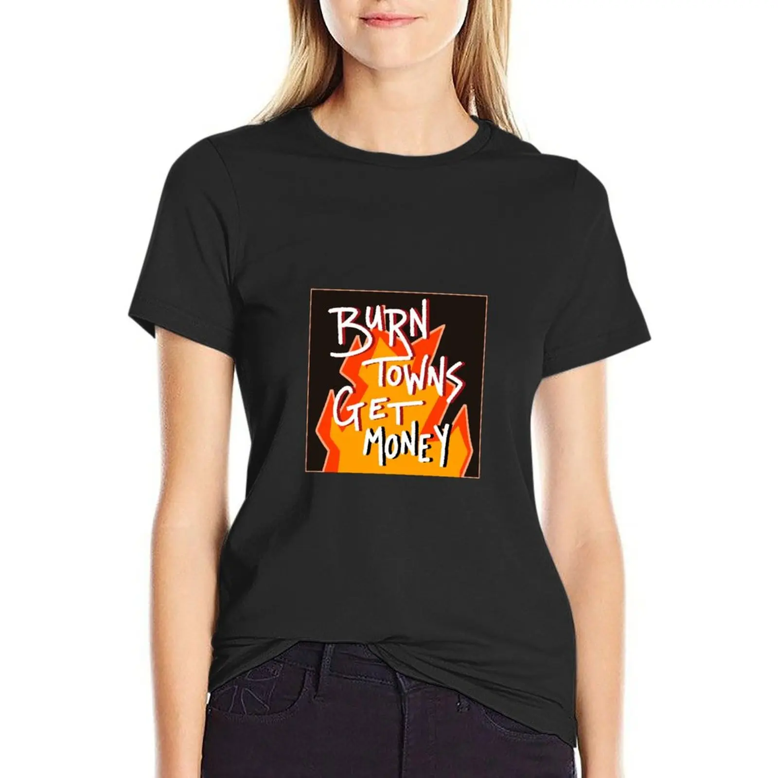 

fig faeth quote T-Shirt quick-drying cute clothes graphics Female clothing T-shirts for Women