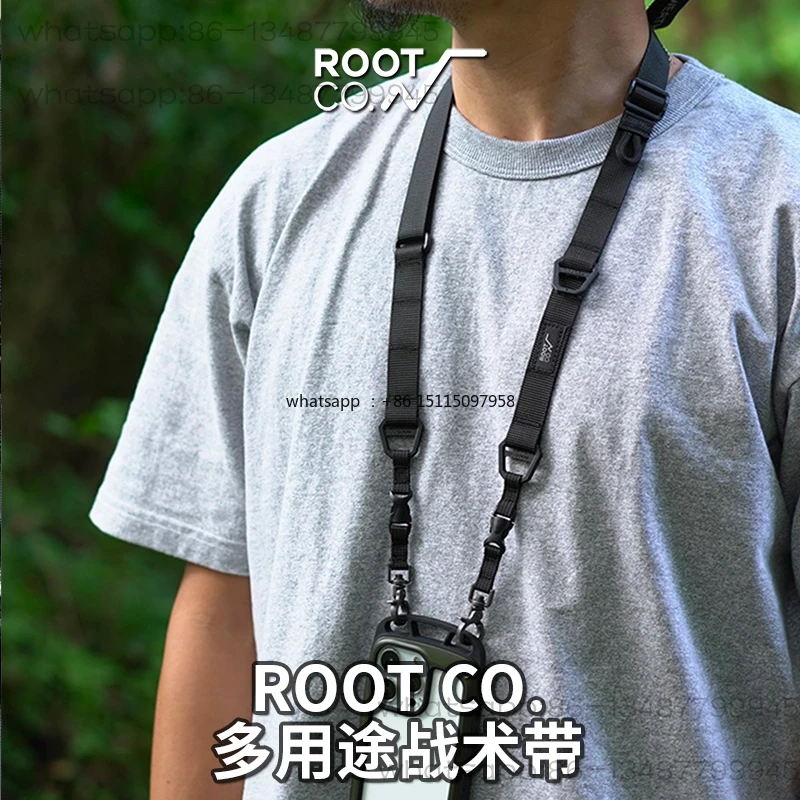 Multifunctional tactical strap, new multi-purpose neck strap, shoulder strap, outdoor equipment lanyard