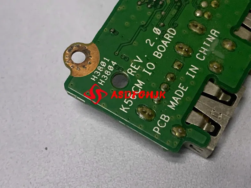 Original For Asus K56C K56CA K56CM Usb audio Board K56CM IO BOARD WITH CABLE  Works perfectly