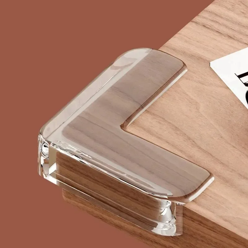 

8/12PCS Children's Anti-crash Corner Guard Transparent Anti-crash Table & Chair Corner Baby Anti-crash Edge Protection Strip