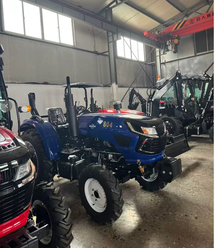 Chinese Factory Offering A Cost-effective 50HP Wheeled Tractor for 2026 Designed for Complex Terrain and Agricultural Operations