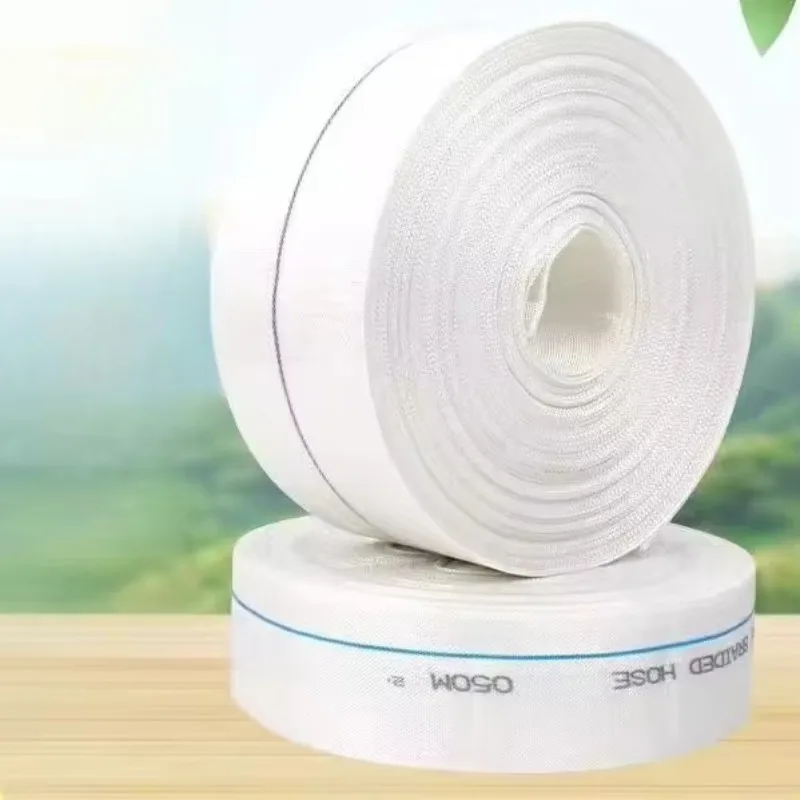 Garden Fire Irrigation Water Belt, Thick Wear-resistant Explosion-proof Hose, High Pressure Canvas Water Pipe