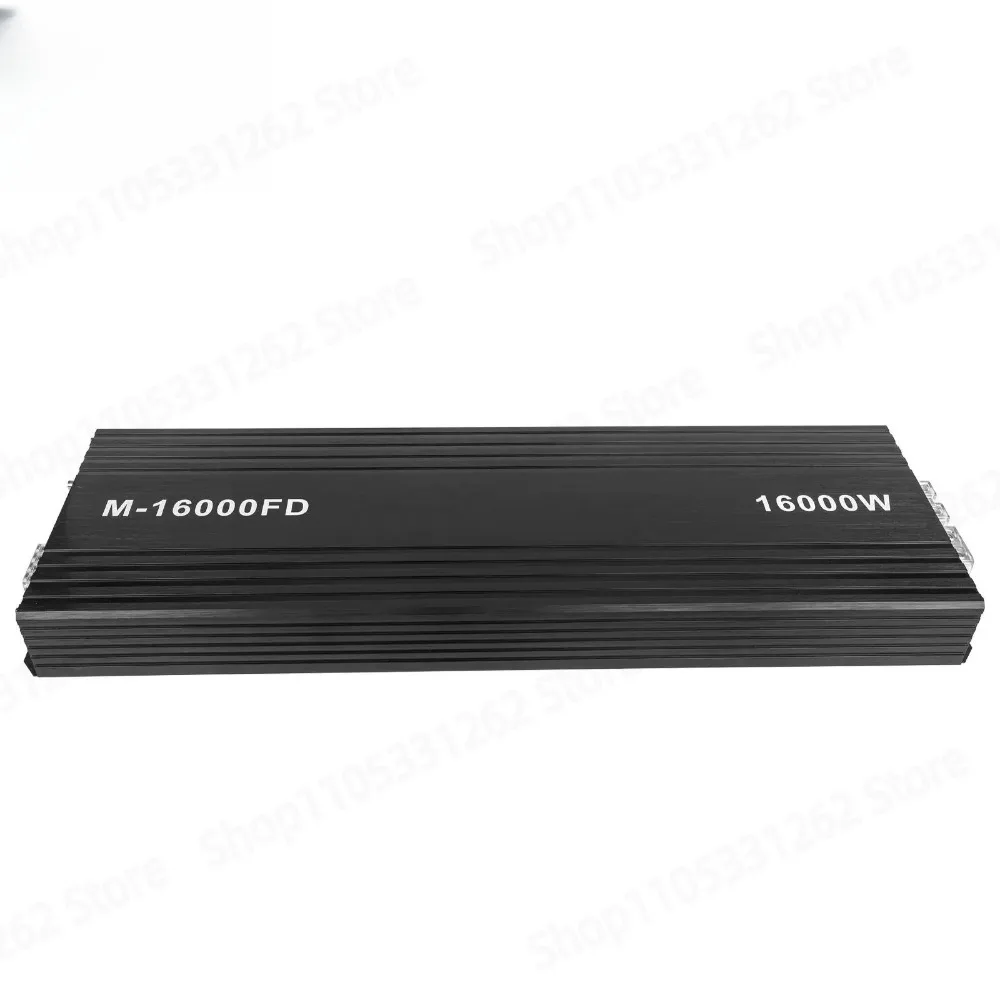16000 D Mono Car Amplifier 16000W RMS Full Range High Power Subwoofer Amp 1 Ohm Stable