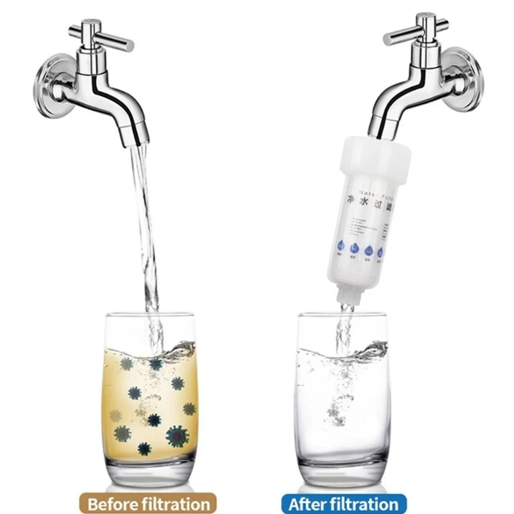 Rust Removal Plastic Water Purifier PP Cotton Tap Filter Pre-Filter Household