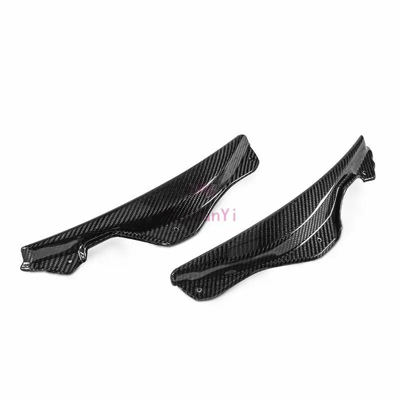 OEM style dry carbon fiber front bar side air inlet trim air knife is applicable to Ferrari SF90 body kit