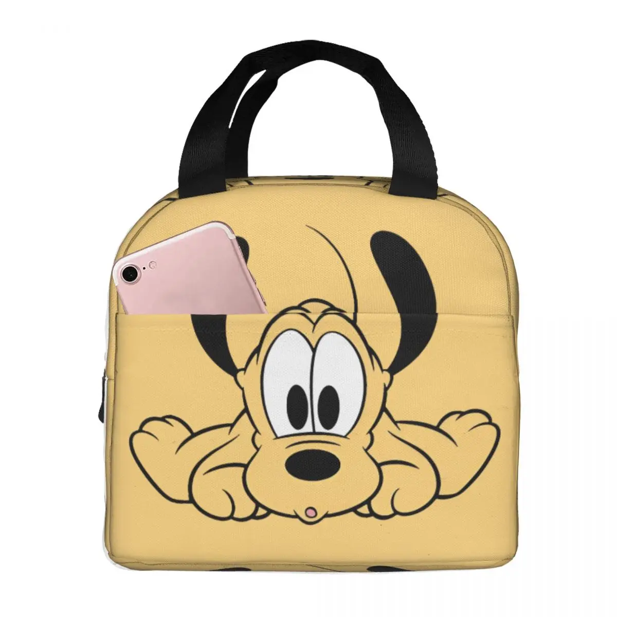 

Custom P-Plutoes Anime Lunch Bag Women Warm Cooler Insulated Lunch Boxes for Student School