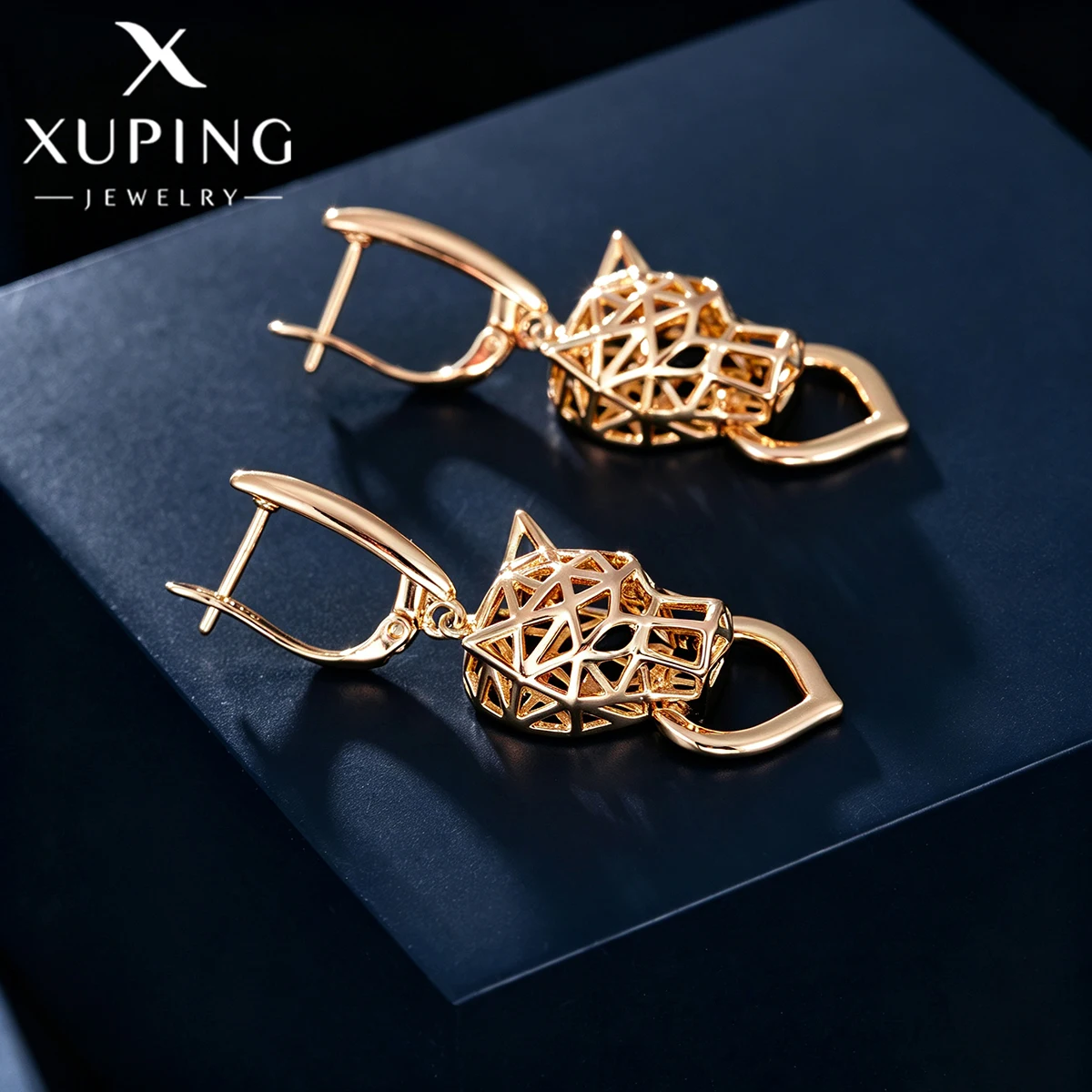 Xuping Schmuck Neu eingetroffen: Modische, tierförmige Creolen für Damen, Charm-Schmuck, Party, exquisites Geschenk X000020649 – Detail 14