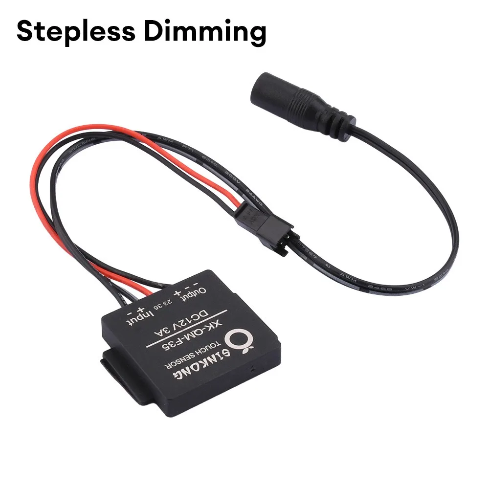 Stepless Dimming Touch Switch Touch Sensor Mirror Lamp LED Dimmer Control Dimmer Control Control Switch Inductive Dimming Switch