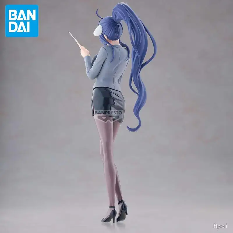 Auf Lager BANDAI Banpresto Original Overlord Albedo Lehrer Stil Ver 20cm Anime Figuren Action Figur Modell Sammeln Spielzeug Geschenk