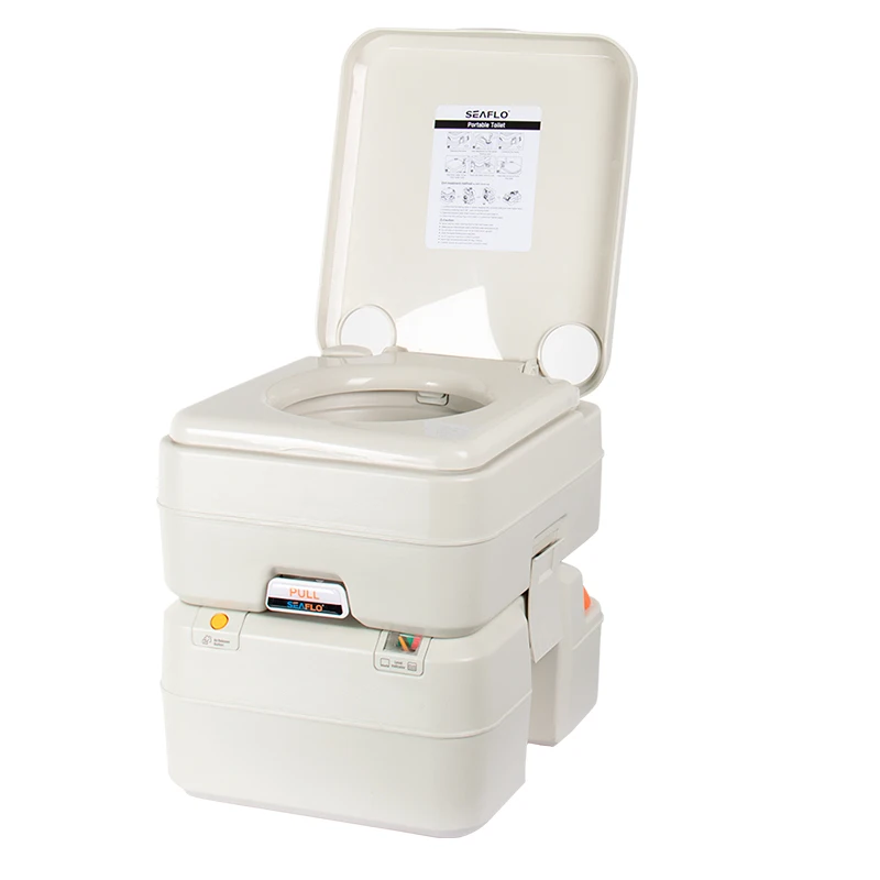 

Factory Wholesale 20L RV Caravan Portable Toilet Plastic Outdoor Camp Adult Toilet Portable Mobile Toilet