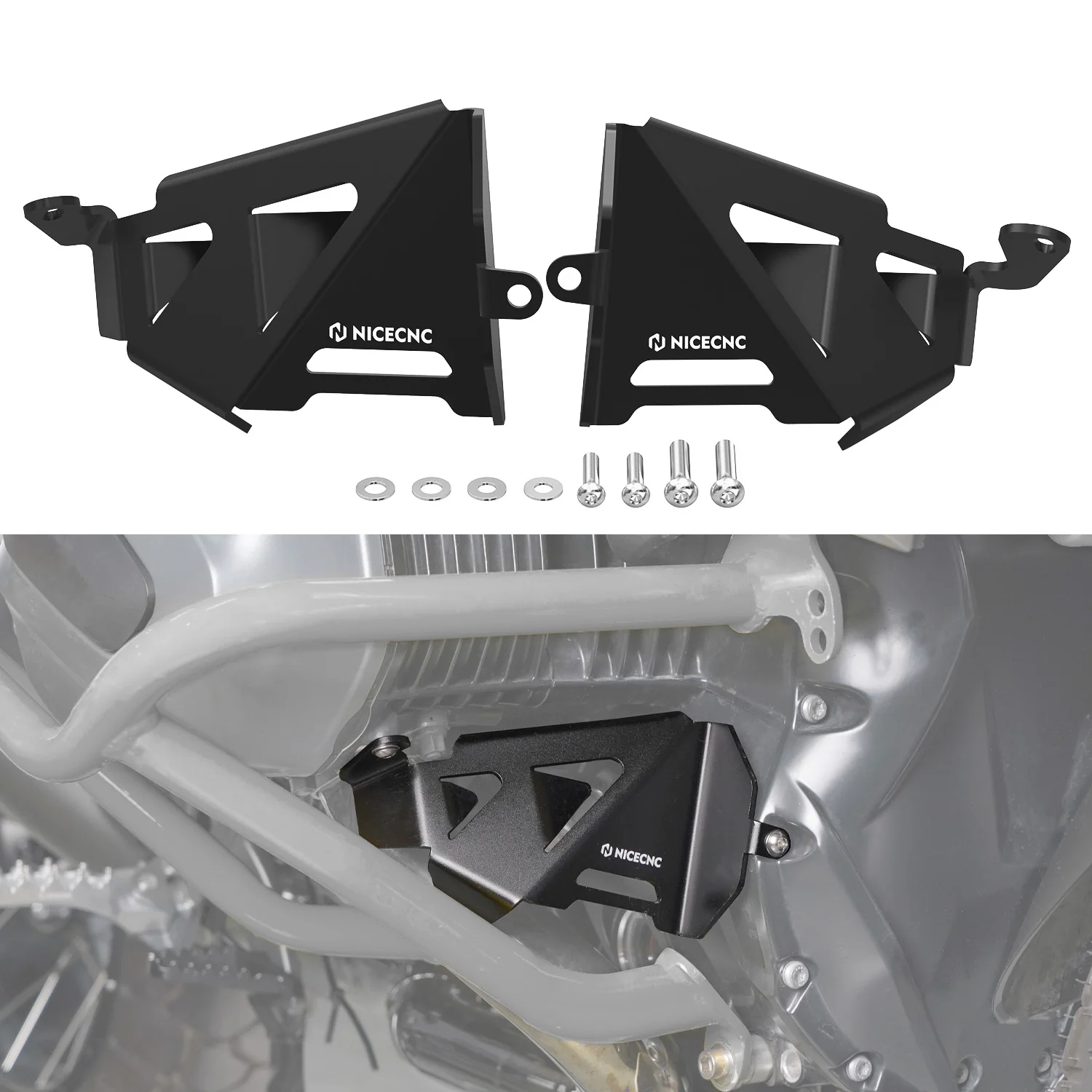 

Motorcycle Oxygen Sensor Guard Protector Cover for BMW R1250GS/Adventure R1250GSA 2019-2024 R1250R R1250RS R1250RT 2018-2024