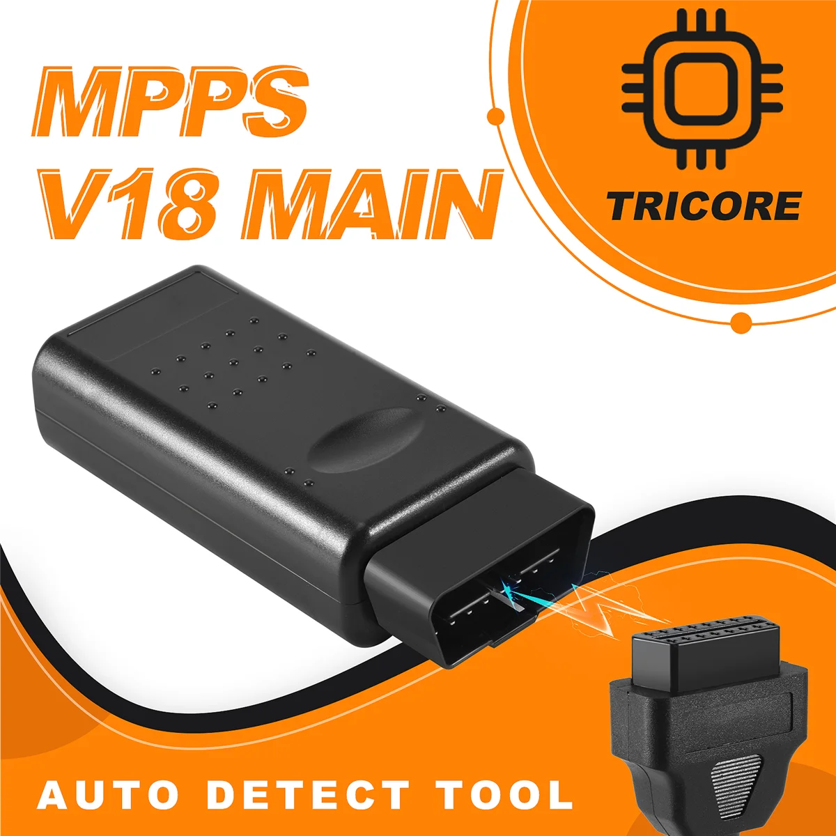 Инструмент для автообнаружения MPPS V18 MAIN + TRICORE + MULTIBOOT с пробным тросом Tricore