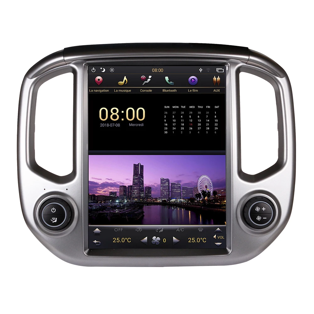 

12.1'' Vertical Screen Android Car Radio GPS Navigation Multimedia for Chevrolet Colorado GMC 2015 - 2018