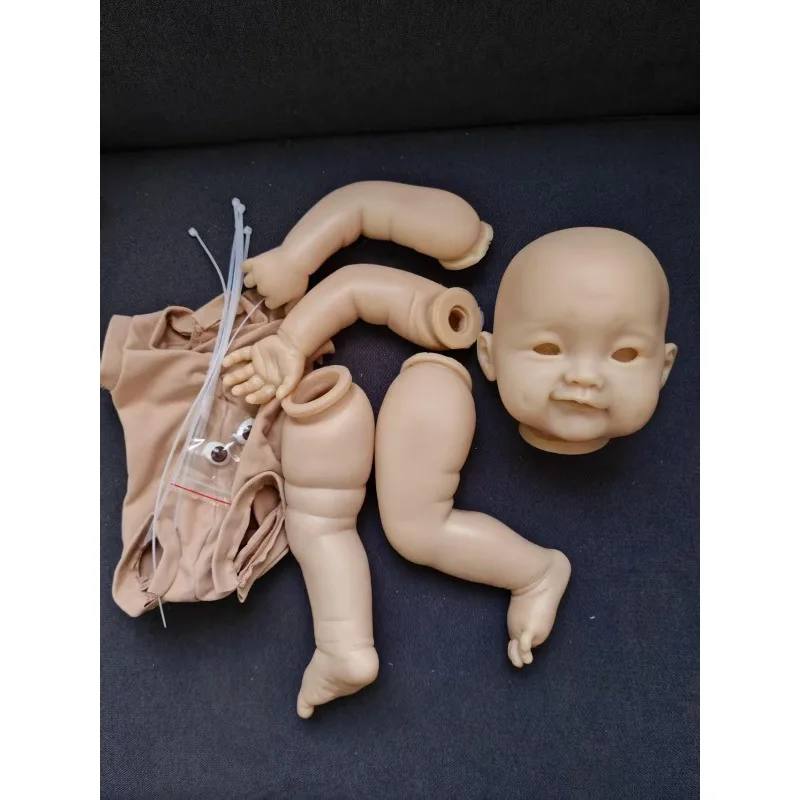21Inch Reborn Kit Naomi Limited Edition Reborn Vinyl Doll Kit Lifelike Real Soft Touch Fresh Color Unfinished Blank Doll Kit