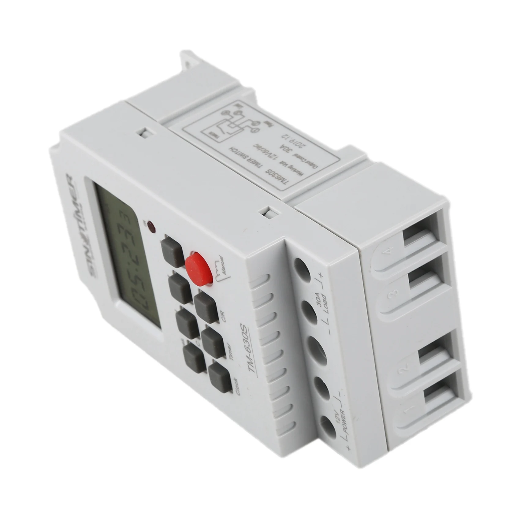 

L72A-Sinotimer 2X Tm630s-4 12 В секундный таймер управления большой экран цифровой дисплей горячий контактный выход напряжения контроллер времени