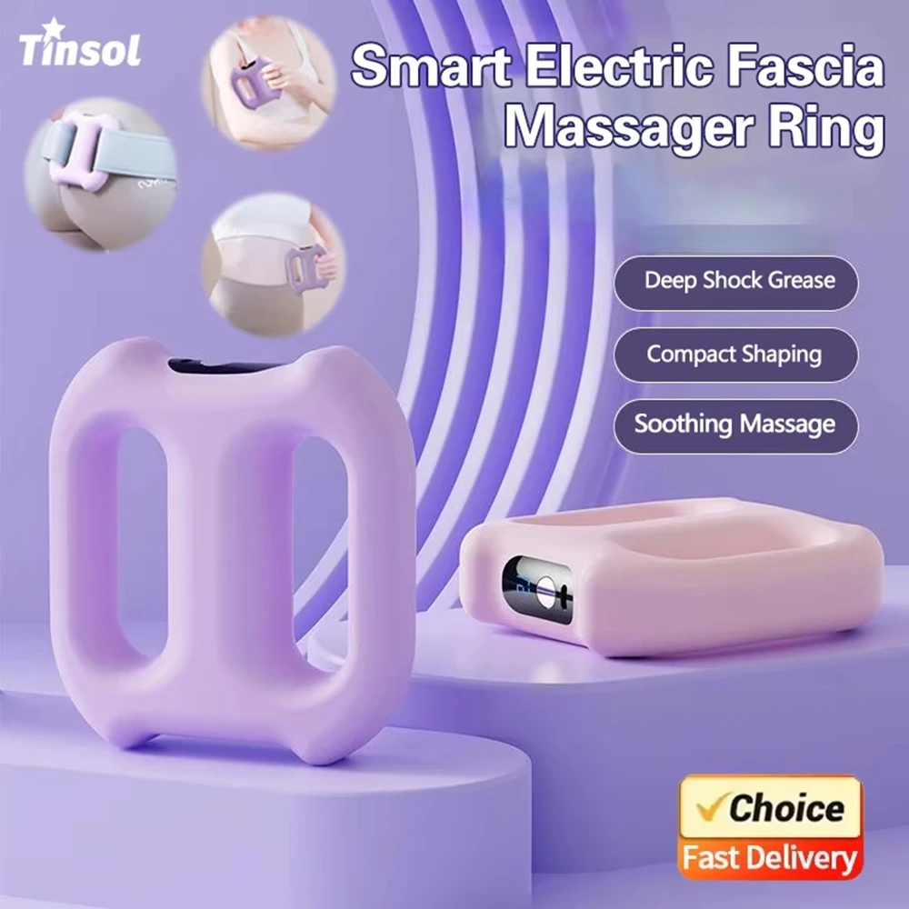 

New Multi-Function Electric Fascia Ring – Full-Body Vibration Massager Deep Tissue Massage Fitness Shaping Fat-Burning Equipment